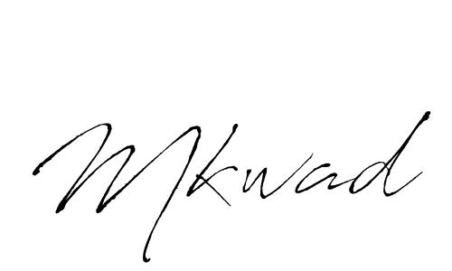Make a beautiful signature design for name Mkwad. With this signature (Antro_Vectra) style, you can create a handwritten signature for free. Mkwad signature style 6 images and pictures png