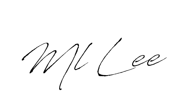 Similarly Antro_Vectra is the best handwritten signature design. Signature creator online .You can use it as an online autograph creator for name Ml Lee. Ml Lee signature style 6 images and pictures png