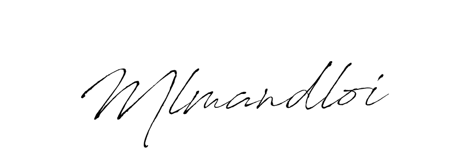 Make a beautiful signature design for name Mlmandloi. With this signature (Antro_Vectra) style, you can create a handwritten signature for free. Mlmandloi signature style 6 images and pictures png