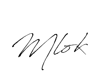 Also we have Mlok name is the best signature style. Create professional handwritten signature collection using Antro_Vectra autograph style. Mlok signature style 6 images and pictures png