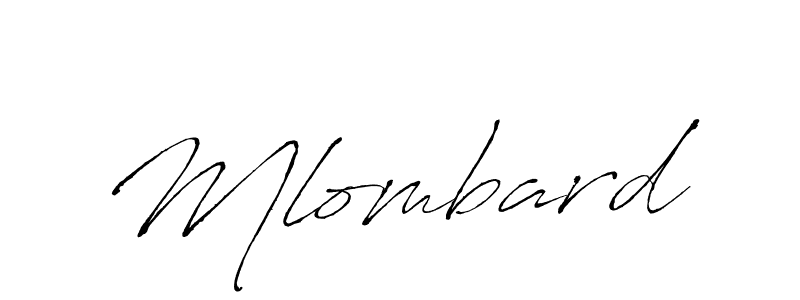 How to make Mlombard signature? Antro_Vectra is a professional autograph style. Create handwritten signature for Mlombard name. Mlombard signature style 6 images and pictures png