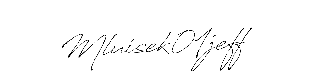 Also we have Mluisek01jeff name is the best signature style. Create professional handwritten signature collection using Antro_Vectra autograph style. Mluisek01jeff signature style 6 images and pictures png