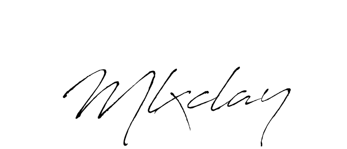 How to make Mlxclay name signature. Use Antro_Vectra style for creating short signs online. This is the latest handwritten sign. Mlxclay signature style 6 images and pictures png