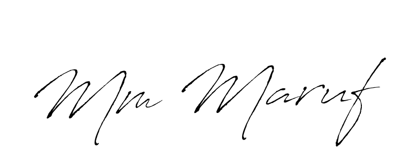 Best and Professional Signature Style for Mm Maruf. Antro_Vectra Best Signature Style Collection. Mm Maruf signature style 6 images and pictures png