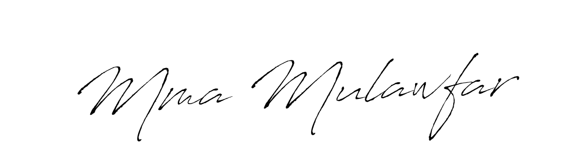Similarly Antro_Vectra is the best handwritten signature design. Signature creator online .You can use it as an online autograph creator for name Mma Mulawfar. Mma Mulawfar signature style 6 images and pictures png