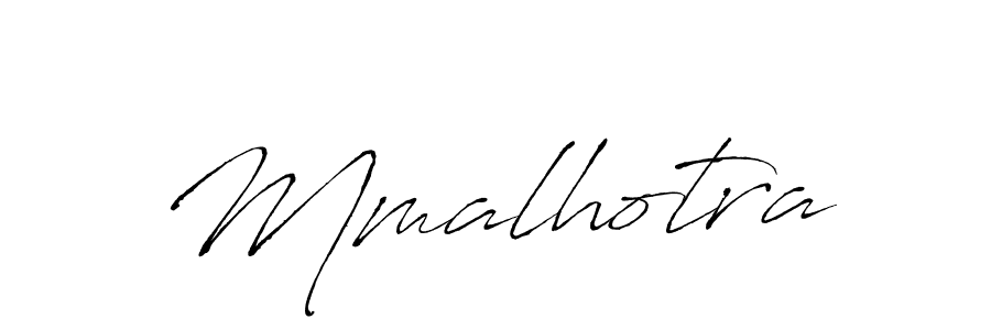 Mmalhotra stylish signature style. Best Handwritten Sign (Antro_Vectra) for my name. Handwritten Signature Collection Ideas for my name Mmalhotra. Mmalhotra signature style 6 images and pictures png