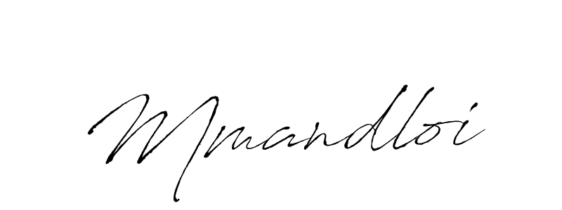 Use a signature maker to create a handwritten signature online. With this signature software, you can design (Antro_Vectra) your own signature for name Mmandloi. Mmandloi signature style 6 images and pictures png