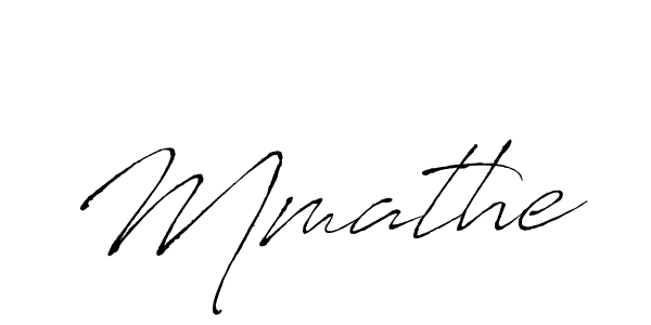 Antro_Vectra is a professional signature style that is perfect for those who want to add a touch of class to their signature. It is also a great choice for those who want to make their signature more unique. Get Mmathe name to fancy signature for free. Mmathe signature style 6 images and pictures png