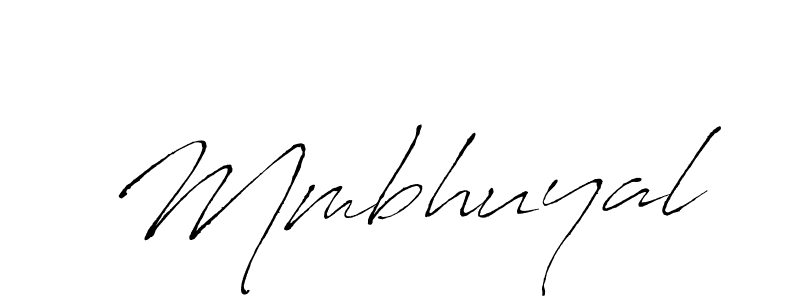 Also You can easily find your signature by using the search form. We will create Mmbhuyal name handwritten signature images for you free of cost using Antro_Vectra sign style. Mmbhuyal signature style 6 images and pictures png