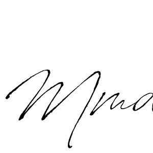 Create a beautiful signature design for name Mmd. With this signature (Antro_Vectra) fonts, you can make a handwritten signature for free. Mmd signature style 6 images and pictures png