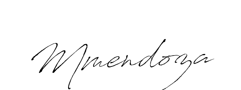 The best way (Antro_Vectra) to make a short signature is to pick only two or three words in your name. The name Mmendoza include a total of six letters. For converting this name. Mmendoza signature style 6 images and pictures png