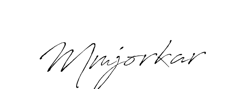 How to make Mmjorkar name signature. Use Antro_Vectra style for creating short signs online. This is the latest handwritten sign. Mmjorkar signature style 6 images and pictures png