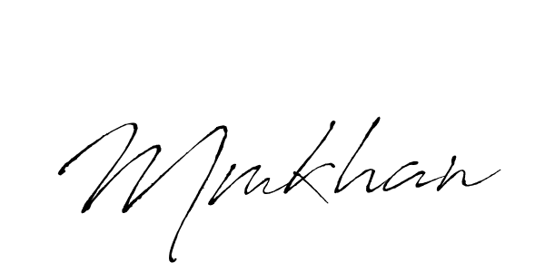 It looks lik you need a new signature style for name Mmkhan. Design unique handwritten (Antro_Vectra) signature with our free signature maker in just a few clicks. Mmkhan signature style 6 images and pictures png