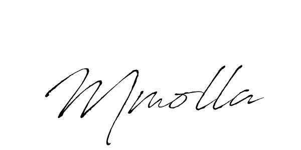 if you are searching for the best signature style for your name Mmolla. so please give up your signature search. here we have designed multiple signature styles  using Antro_Vectra. Mmolla signature style 6 images and pictures png