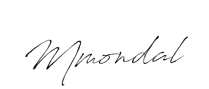 Also we have Mmondal name is the best signature style. Create professional handwritten signature collection using Antro_Vectra autograph style. Mmondal signature style 6 images and pictures png