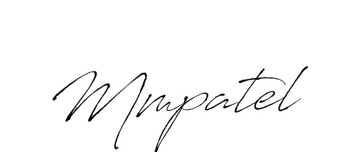 Mmpatel stylish signature style. Best Handwritten Sign (Antro_Vectra) for my name. Handwritten Signature Collection Ideas for my name Mmpatel. Mmpatel signature style 6 images and pictures png