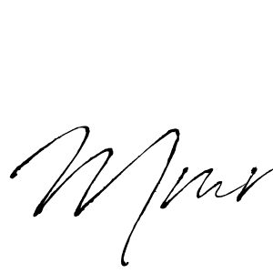 Similarly Antro_Vectra is the best handwritten signature design. Signature creator online .You can use it as an online autograph creator for name Mmr. Mmr signature style 6 images and pictures png