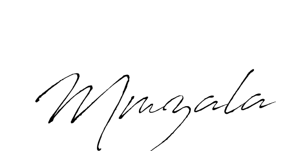 Create a beautiful signature design for name Mmzala. With this signature (Antro_Vectra) fonts, you can make a handwritten signature for free. Mmzala signature style 6 images and pictures png