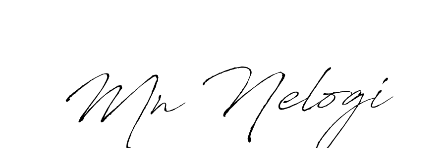 Also You can easily find your signature by using the search form. We will create Mn Nelogi name handwritten signature images for you free of cost using Antro_Vectra sign style. Mn Nelogi signature style 6 images and pictures png