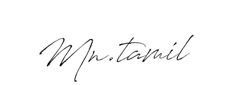 You should practise on your own different ways (Antro_Vectra) to write your name (Mn.tamil) in signature. don't let someone else do it for you. Mn.tamil signature style 6 images and pictures png