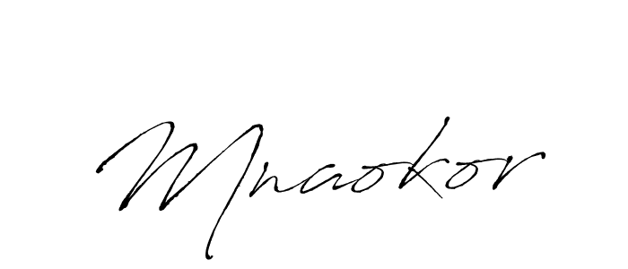 Use a signature maker to create a handwritten signature online. With this signature software, you can design (Antro_Vectra) your own signature for name Mnaokor. Mnaokor signature style 6 images and pictures png