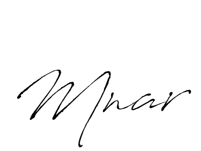 Mnar stylish signature style. Best Handwritten Sign (Antro_Vectra) for my name. Handwritten Signature Collection Ideas for my name Mnar. Mnar signature style 6 images and pictures png