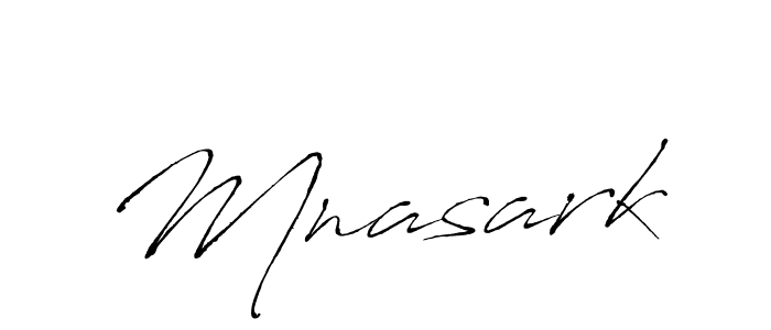 Also we have Mnasark name is the best signature style. Create professional handwritten signature collection using Antro_Vectra autograph style. Mnasark signature style 6 images and pictures png