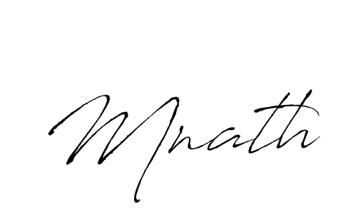 How to make Mnath signature? Antro_Vectra is a professional autograph style. Create handwritten signature for Mnath name. Mnath signature style 6 images and pictures png
