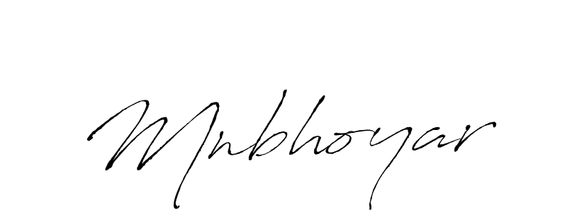 The best way (Antro_Vectra) to make a short signature is to pick only two or three words in your name. The name Mnbhoyar include a total of six letters. For converting this name. Mnbhoyar signature style 6 images and pictures png