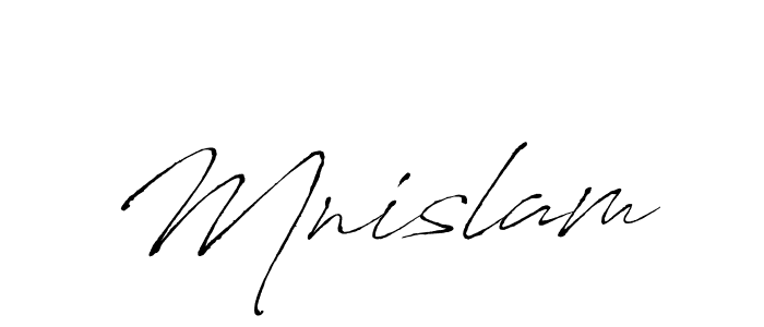 if you are searching for the best signature style for your name Mnislam. so please give up your signature search. here we have designed multiple signature styles  using Antro_Vectra. Mnislam signature style 6 images and pictures png