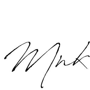 Make a beautiful signature design for name Mnk. Use this online signature maker to create a handwritten signature for free. Mnk signature style 6 images and pictures png