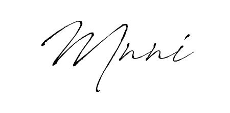 If you are searching for the best signature style for your name Mnni, here we have designed multiple signature styles using Antro_Vectra. Mnni signature style 6 images and pictures png