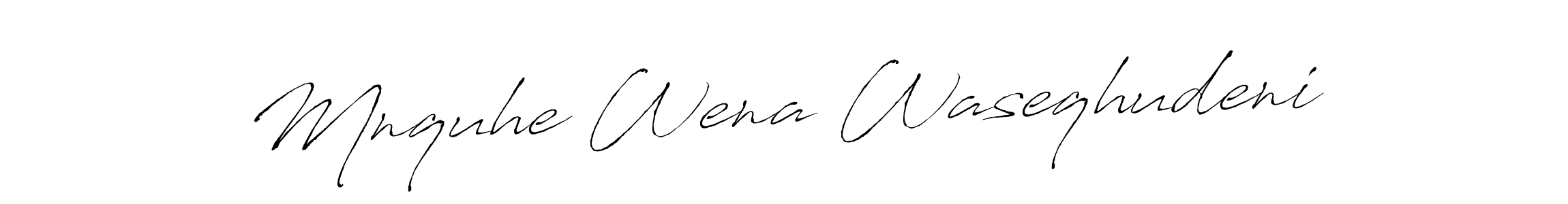 It looks lik you need a new signature style for name Mnquhe Wena Waseqhudeni. Design unique handwritten (Antro_Vectra) signature with our free signature maker in just a few clicks. Mnquhe Wena Waseqhudeni signature style 6 images and pictures png