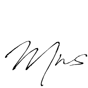 Similarly Antro_Vectra is the best handwritten signature design. Signature creator online .You can use it as an online autograph creator for name Mns. Mns signature style 6 images and pictures png