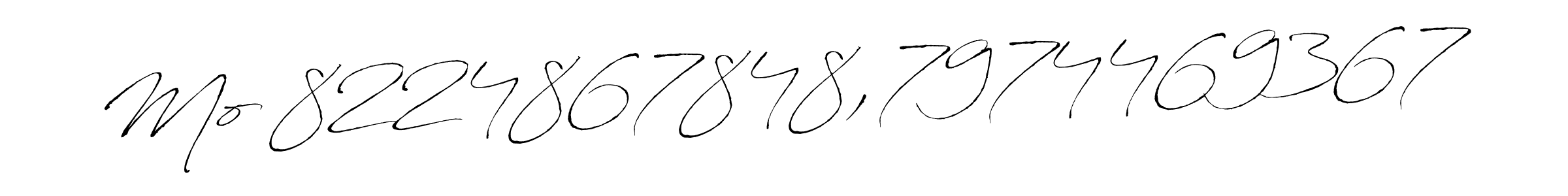 Once you've used our free online signature maker to create your best signature Antro_Vectra style, it's time to enjoy all of the benefits that Mo 8224867848,7974469367 name signing documents. Mo 8224867848,7974469367 signature style 6 images and pictures png