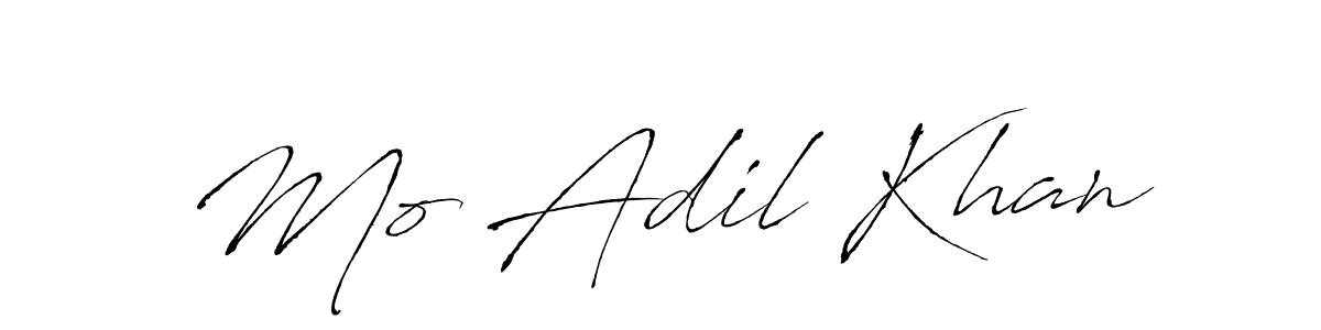 Also You can easily find your signature by using the search form. We will create Mo Adil Khan name handwritten signature images for you free of cost using Antro_Vectra sign style. Mo Adil Khan signature style 6 images and pictures png