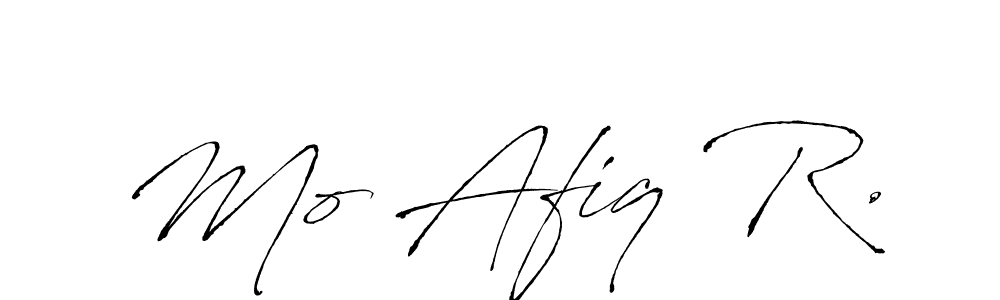 Similarly Antro_Vectra is the best handwritten signature design. Signature creator online .You can use it as an online autograph creator for name Mo Afiq R.. Mo Afiq R. signature style 6 images and pictures png