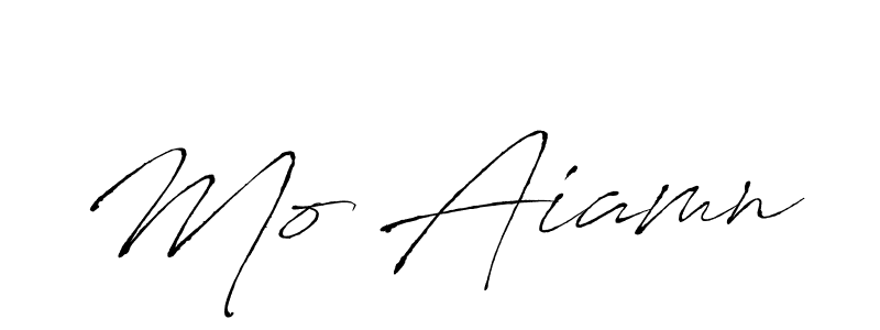if you are searching for the best signature style for your name Mo Aiamn. so please give up your signature search. here we have designed multiple signature styles  using Antro_Vectra. Mo Aiamn signature style 6 images and pictures png