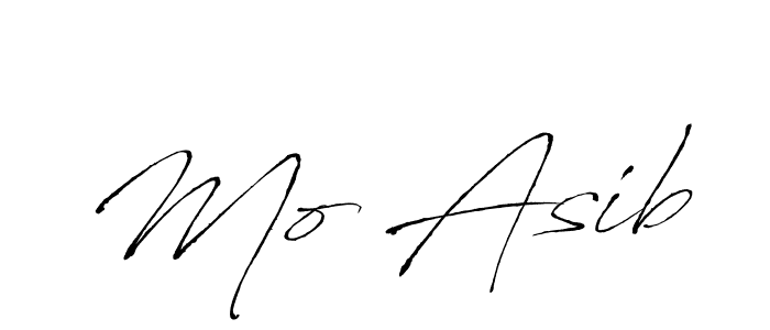 Mo Asib stylish signature style. Best Handwritten Sign (Antro_Vectra) for my name. Handwritten Signature Collection Ideas for my name Mo Asib. Mo Asib signature style 6 images and pictures png