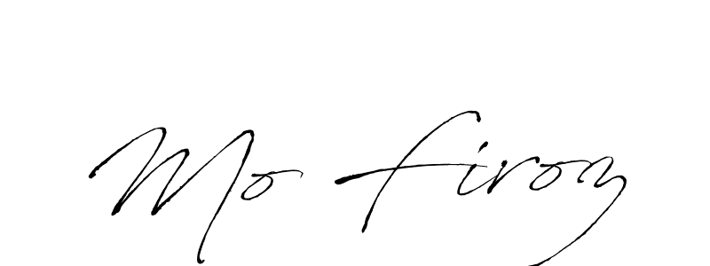 Similarly Antro_Vectra is the best handwritten signature design. Signature creator online .You can use it as an online autograph creator for name Mo Firoz. Mo Firoz signature style 6 images and pictures png