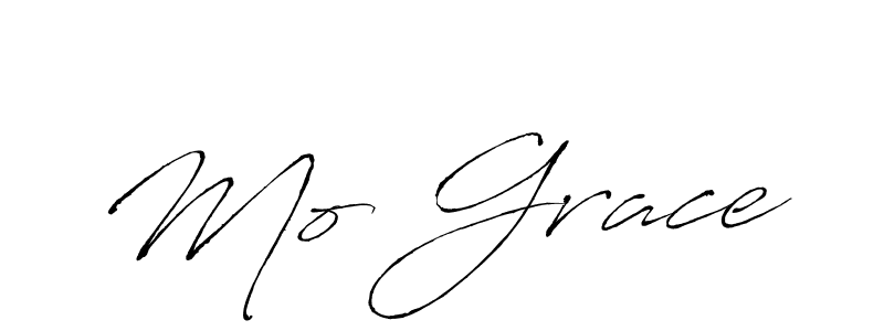 Mo Grace stylish signature style. Best Handwritten Sign (Antro_Vectra) for my name. Handwritten Signature Collection Ideas for my name Mo Grace. Mo Grace signature style 6 images and pictures png