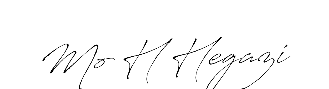 The best way (Antro_Vectra) to make a short signature is to pick only two or three words in your name. The name Mo H Hegazi include a total of six letters. For converting this name. Mo H Hegazi signature style 6 images and pictures png