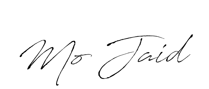 Use a signature maker to create a handwritten signature online. With this signature software, you can design (Antro_Vectra) your own signature for name Mo Jaid. Mo Jaid signature style 6 images and pictures png