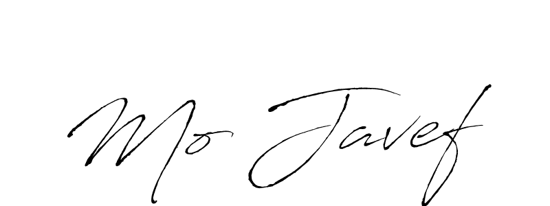 Use a signature maker to create a handwritten signature online. With this signature software, you can design (Antro_Vectra) your own signature for name Mo Javef. Mo Javef signature style 6 images and pictures png