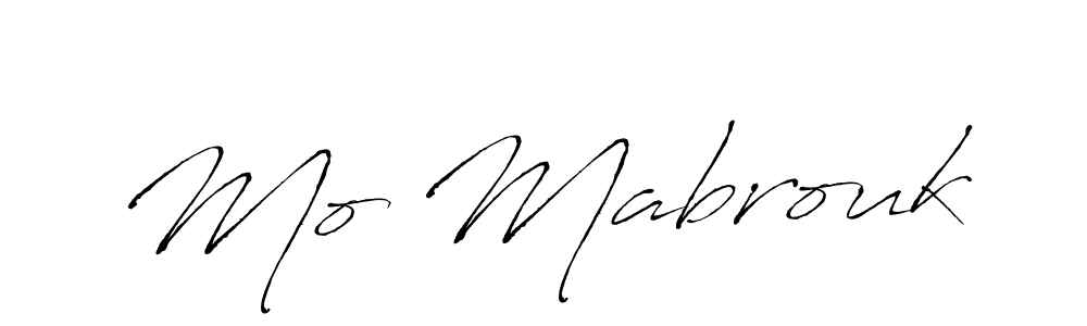 The best way (Antro_Vectra) to make a short signature is to pick only two or three words in your name. The name Mo Mabrouk include a total of six letters. For converting this name. Mo Mabrouk signature style 6 images and pictures png