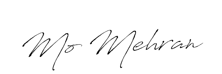 Make a beautiful signature design for name Mo Mehran. With this signature (Antro_Vectra) style, you can create a handwritten signature for free. Mo Mehran signature style 6 images and pictures png