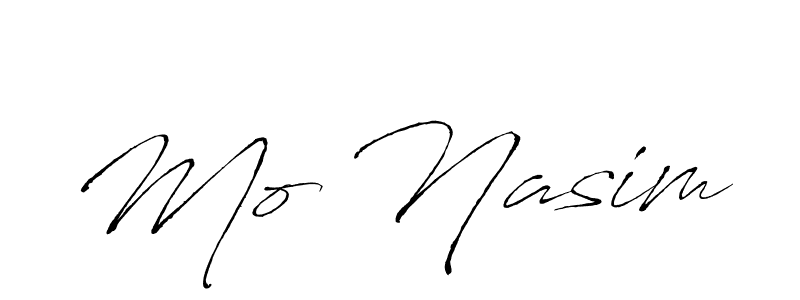 How to make Mo Nasim signature? Antro_Vectra is a professional autograph style. Create handwritten signature for Mo Nasim name. Mo Nasim signature style 6 images and pictures png
