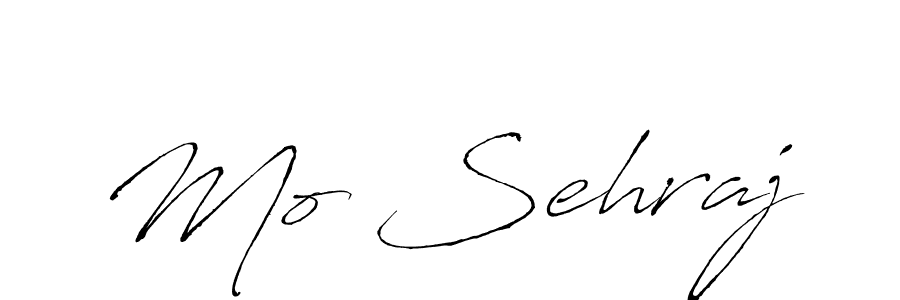 Create a beautiful signature design for name Mo Sehraj. With this signature (Antro_Vectra) fonts, you can make a handwritten signature for free. Mo Sehraj signature style 6 images and pictures png