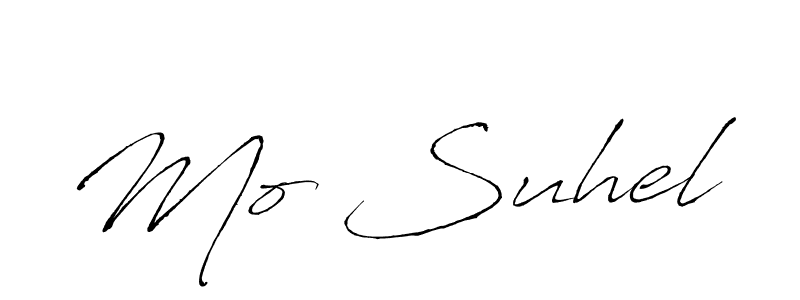 Also we have Mo Suhel name is the best signature style. Create professional handwritten signature collection using Antro_Vectra autograph style. Mo Suhel signature style 6 images and pictures png