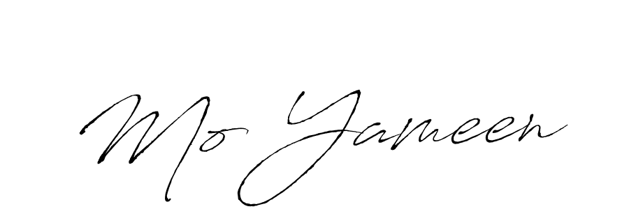 The best way (Antro_Vectra) to make a short signature is to pick only two or three words in your name. The name Mo Yameen include a total of six letters. For converting this name. Mo Yameen signature style 6 images and pictures png